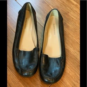 Buttery Soft Leather Black Flats